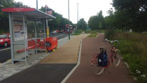 Cycle track and bus bypass Lea Bridge - small