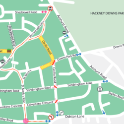 Screenshot of Dalston Liveable Neighbourhood plans from consultation documents